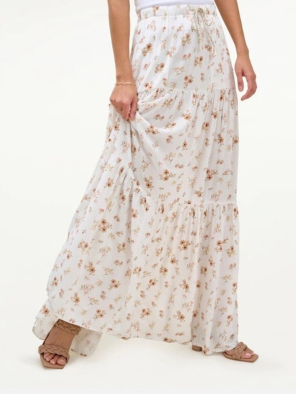 Mary Lawless Lee x Splendid Floral Maxi Skirt | Collab size small